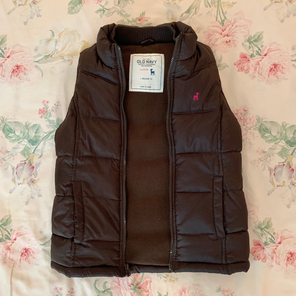 Old Navy Girls Puffer Vest
